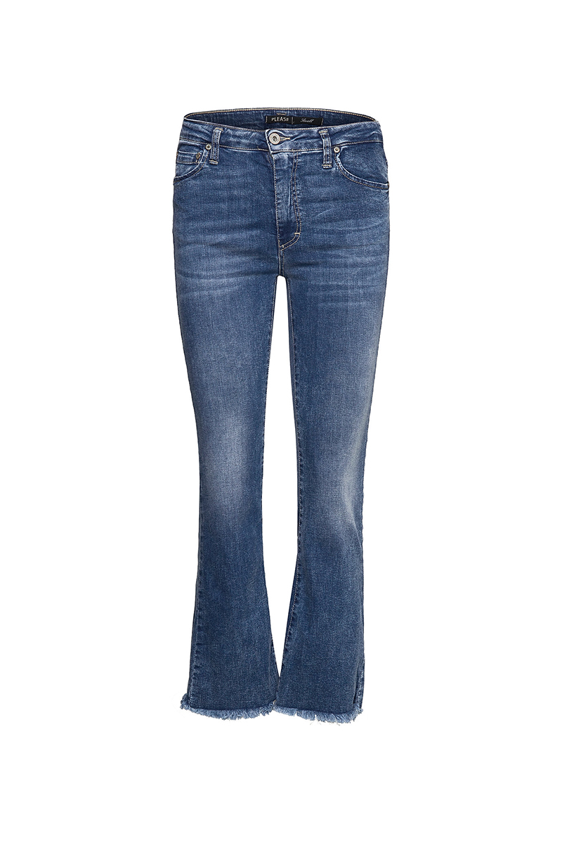 Shortcut London Please jeans GITTEK Blue Longcut Berlin Jeans Please Jeans - Dameklær er billig