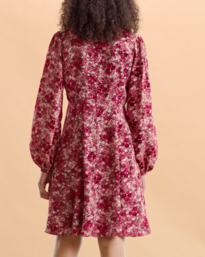 BY TIMO - AUTUMN 50s DRESS - AW21 - ROSES