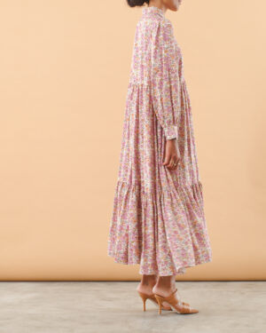 Cotton Jacquard Shirt Dress – Light Field