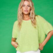 Line of oslo -Sebbe t-shirt - Neon green
