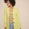 Mos mosh -Windy twill pinsrip blazer - Gull