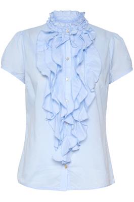 SAINT TROPEZ-TILLI SHIRT - LYSBLÅ