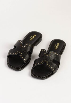 Bukela- Marbel Sandaler - Sorte