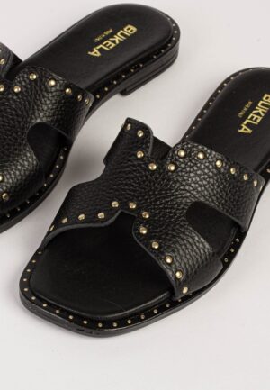 Bukela- Marbel Sandaler - Sorte