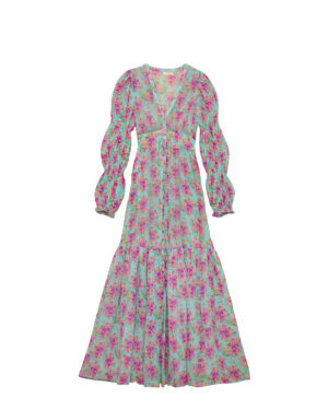 BY TIMO -Georgette Maxi Dress- Summer Flowers