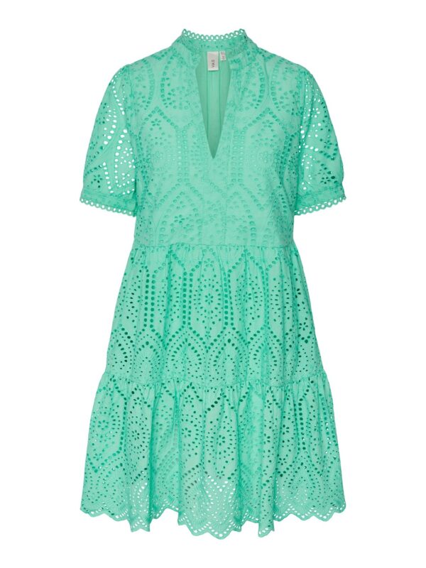YAS - HOLI -DRESS - LYS GRØNN