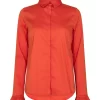 Mos Mosh - Mattie flip shirt - Burnt ochre