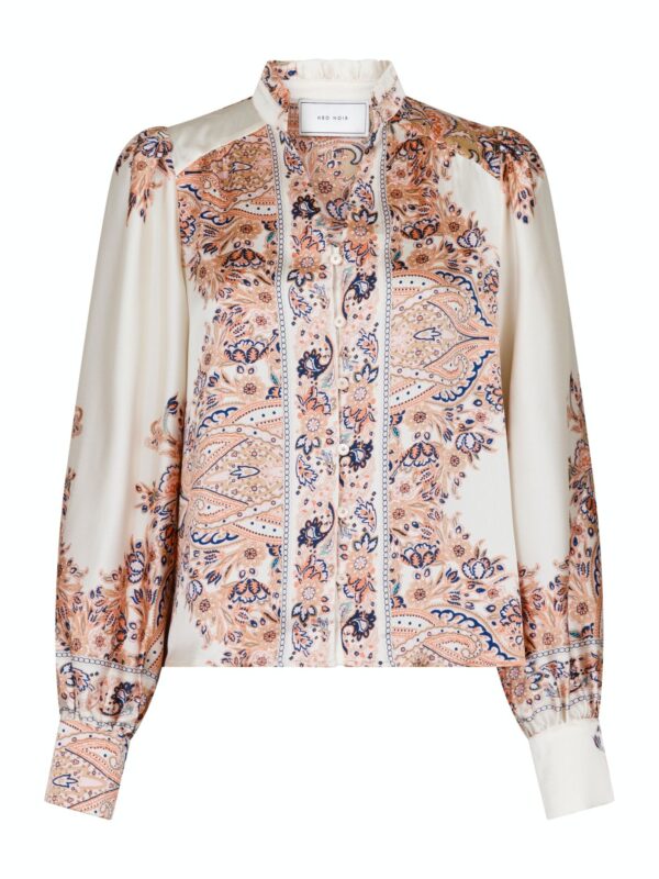 NEO NOIR - MASSIMA PAISLEY BORDER BLOUSE