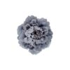BLACK COLOR - SATIN FLOWER BROCHE/CLIP - ROSA