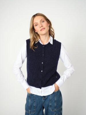 Mos Mosh - Almine Thora knit vest - Navy