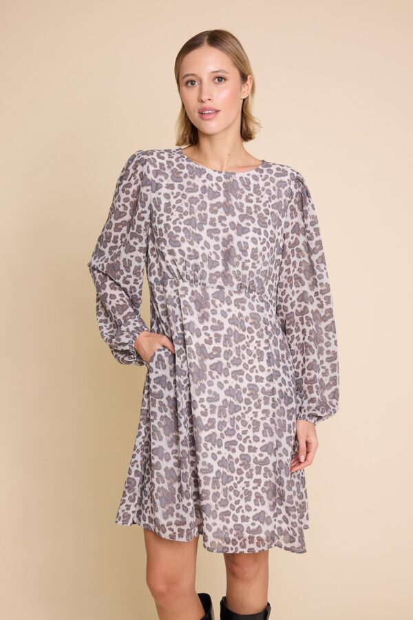 Line Of Oslo - Miller Short Leo Dress - Bilde 3