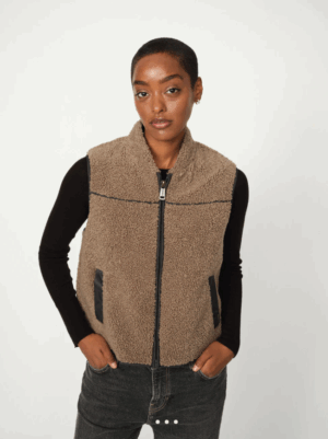 Mos Mosh Rowe Teddy Waistcoat