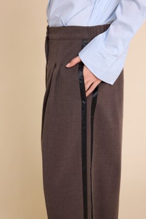Alternative view of Line of oslo - Ursula Wool Stripe Bukser