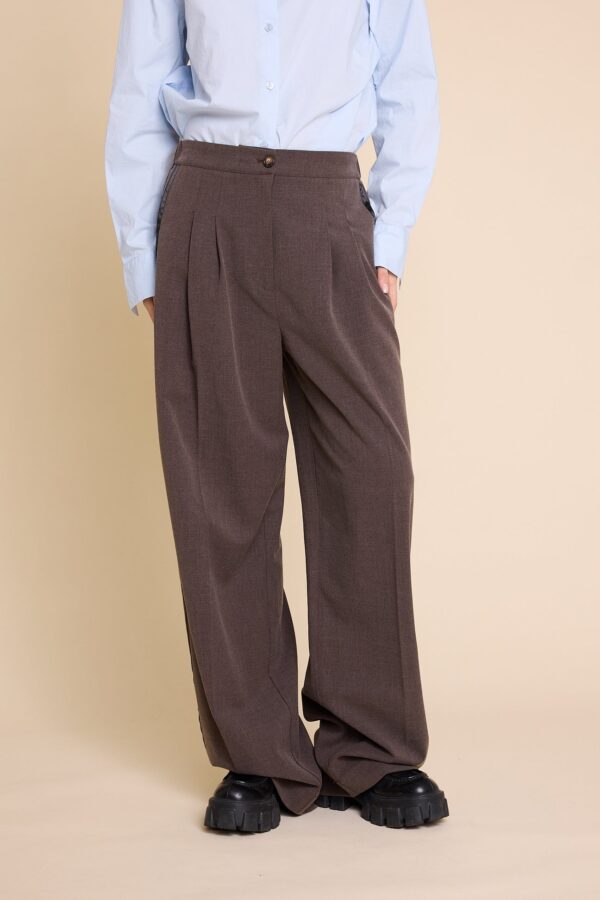 Line of oslo - Ursula Wool Stripe Bukser - Bilde 4