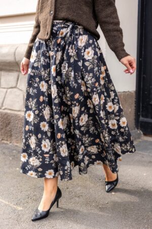 Alternative view of Missmaya - Astrid skirt antique poplin