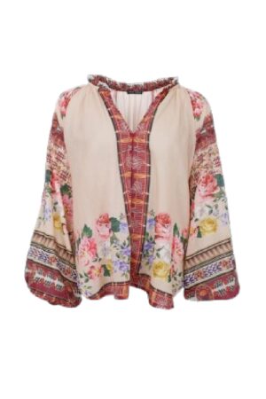 Black Color  - Dahlia blouse