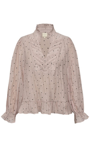 Gossia Bluse - Nazil Lullo - Rose/Black Dots