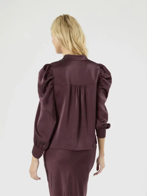 Neo Noir -Rosslyn Heavy Sateen Blouse - Bilde 5