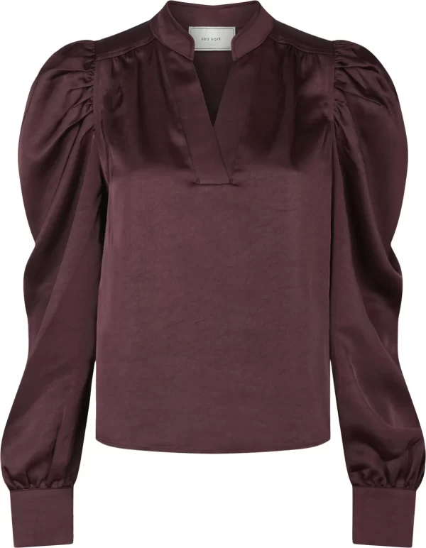 Neo Noir -Rosslyn Heavy Sateen Blouse - Bilde 4