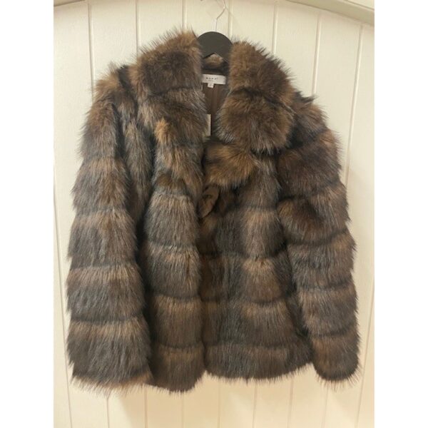 Mapp - pels jakke - Brun