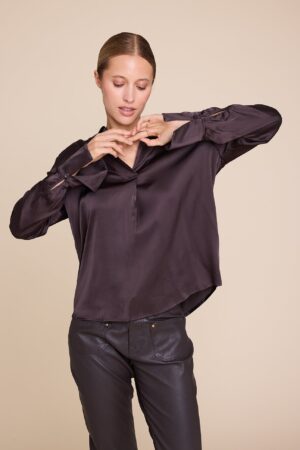 Line of oslo  - Vivian Bluse - Brown