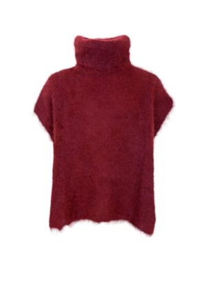 Black Colour  - BJOERK  Vest - Plum