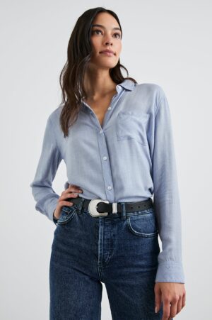 Rails - Hunter shirt- Chambray Heather