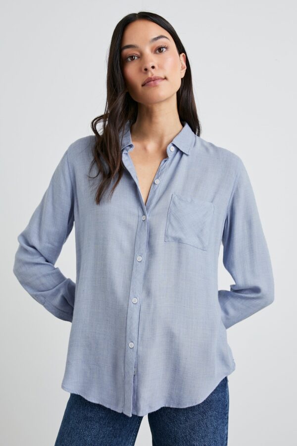 Rails - Hunter shirt- Chambray Heather - Bilde 5