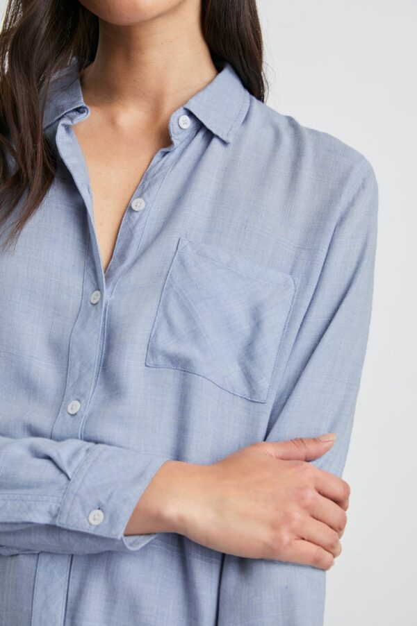 Rails - Hunter shirt- Chambray Heather - Bilde 6