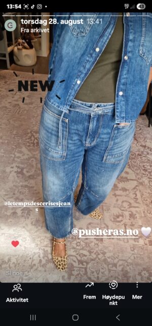 Alternative view of Le Tems  - Jeans - Blå