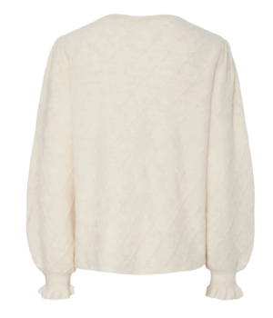 Alternative view of YAS - THELMA LS WOOL BLEND KNIT CARDIGAN