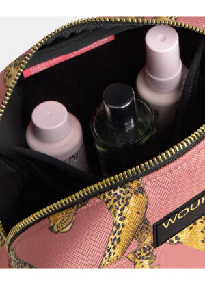 WOUF - BLUSH Leopard Toiletry Bag