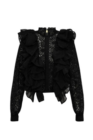 GOSSIA - MIRIGI BLOUSE GOSSIA - BLACK