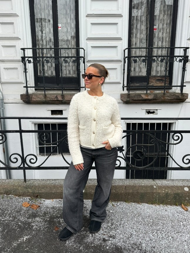 Reve - Ariane cardigan - offwhite - Bilde 3