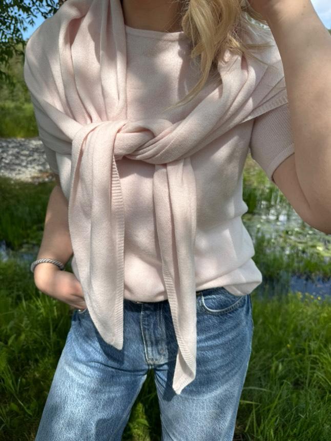 Reve - Louise trekantskjerf - Rosa - Bilde 4