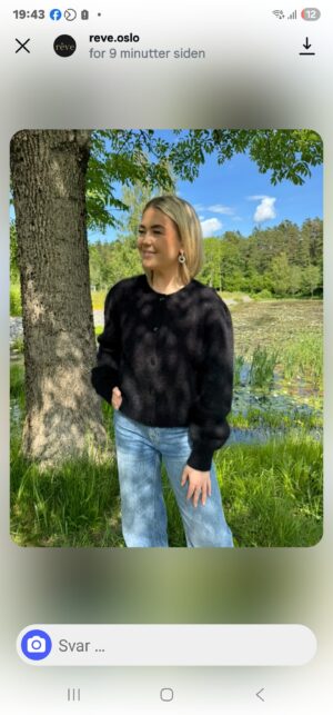 Reve - Camilla cardigan - Black