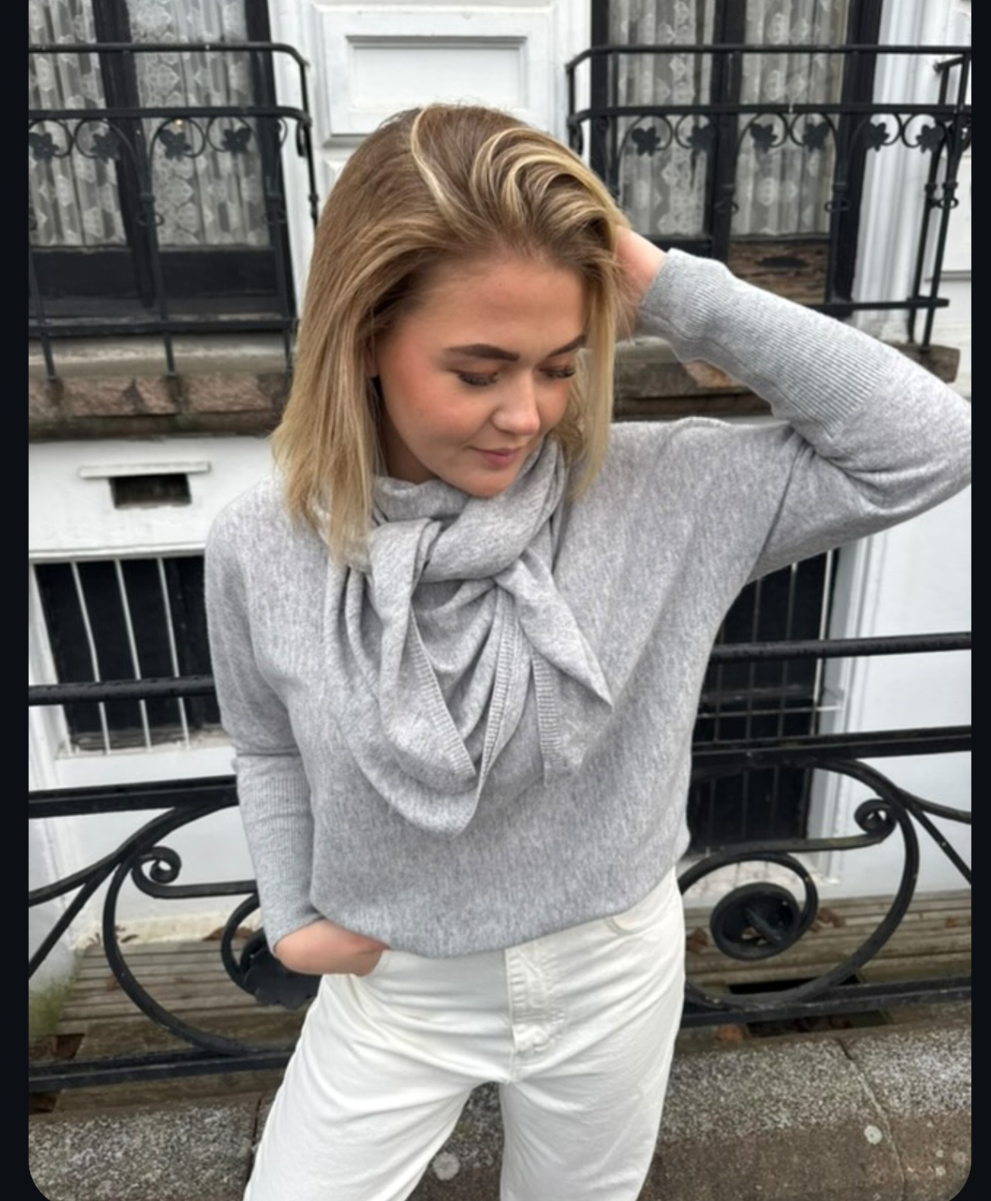 Reve - Louise genser - Grå - Bilde 6