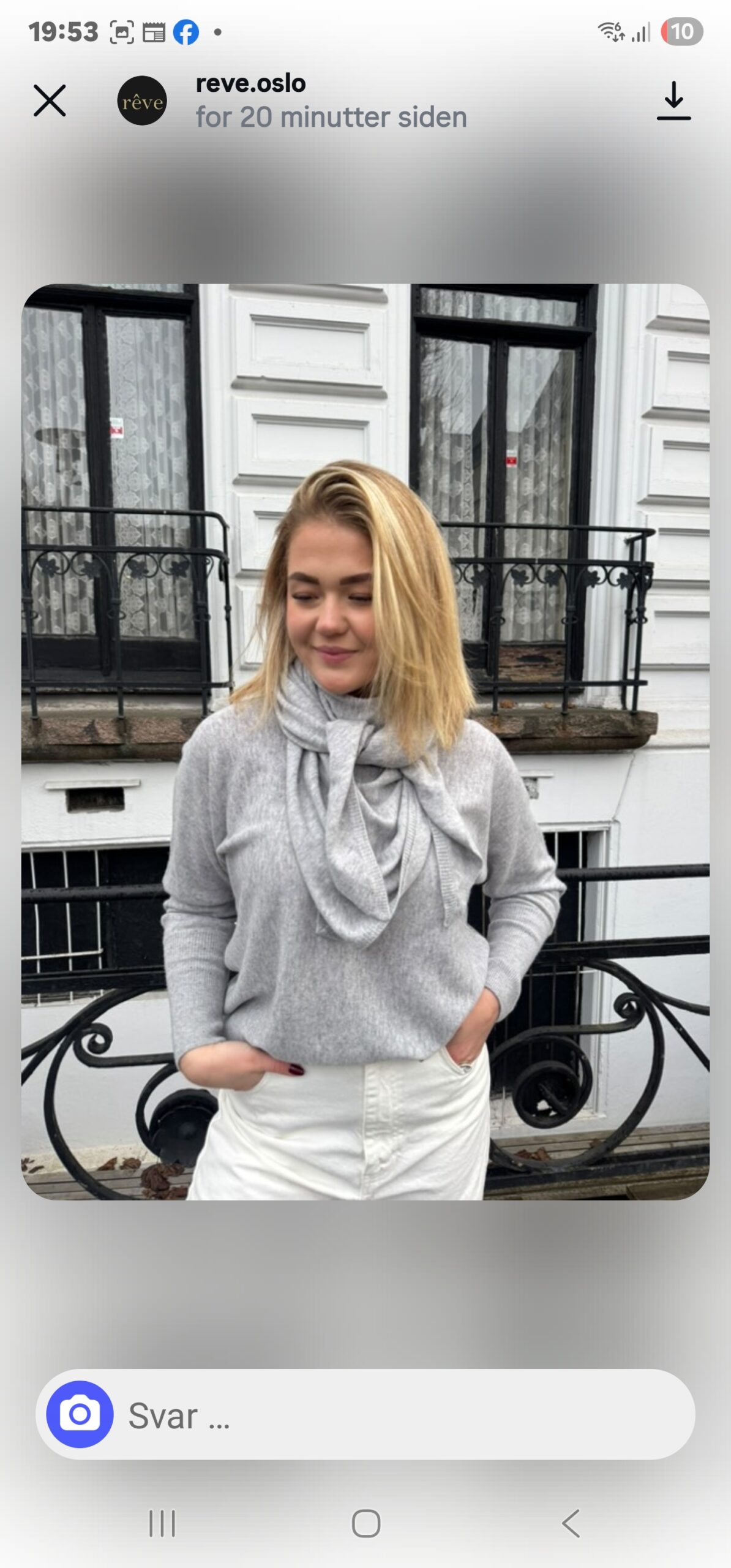 Reve - Louise genser - Grå - Bilde 2