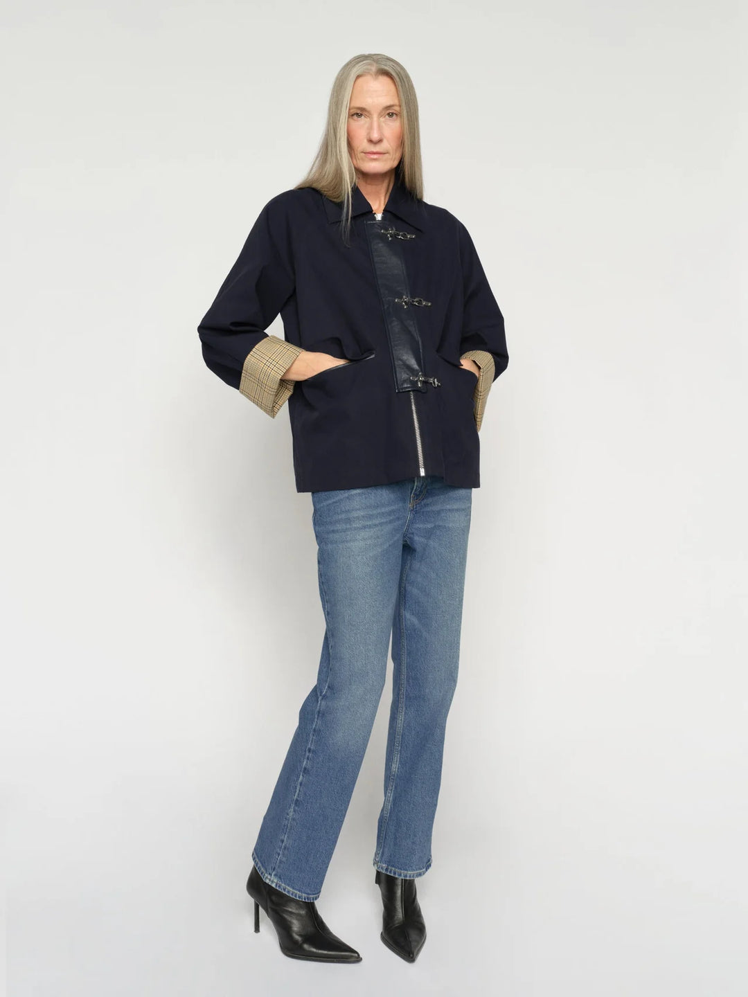 FALLON MERCER JACKET NAVY - Bilde 4