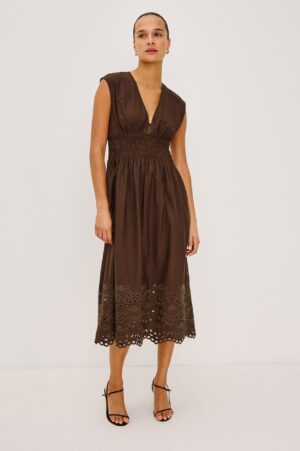 Alternative view of Roxanne Dress in Espresso