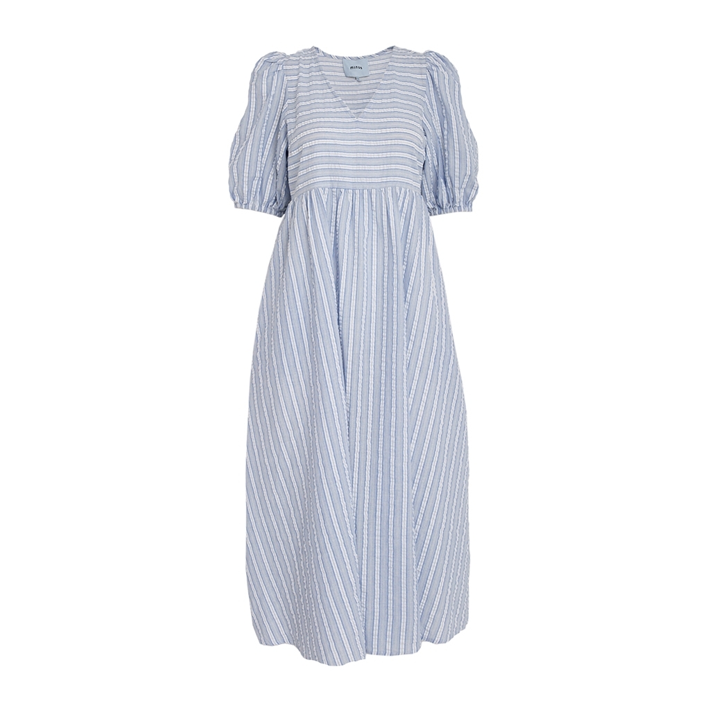 MS FIA DRESS BLÅ STRIPE