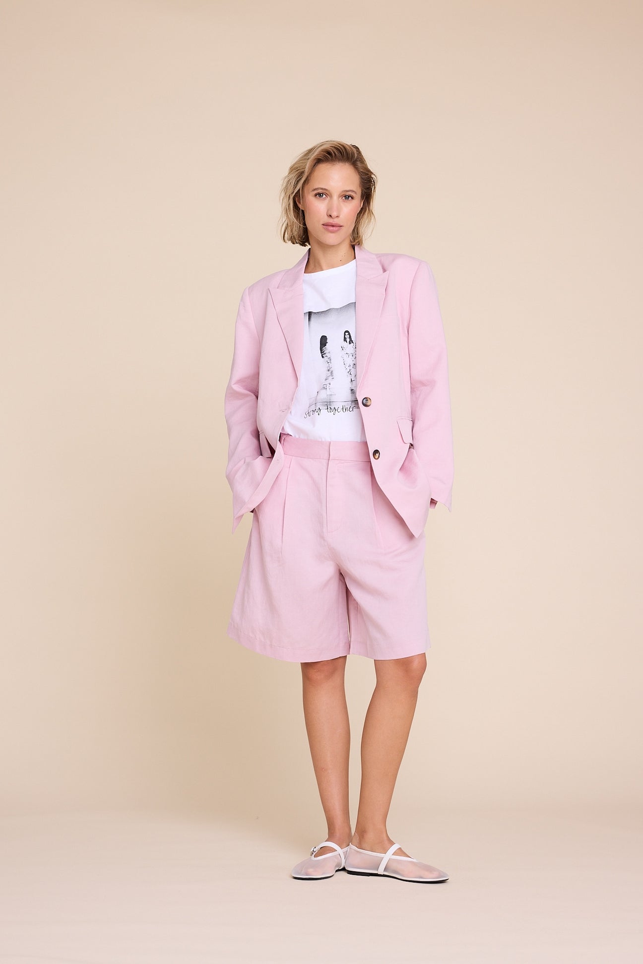 PLUTO LINEN SHORTS - Bilde 3