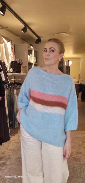 Alternative view of ONE SIZE GENSER - LYSBLÅ