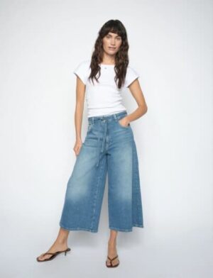 Alternative view of CULOTTE ZACK JEANS CAPRI