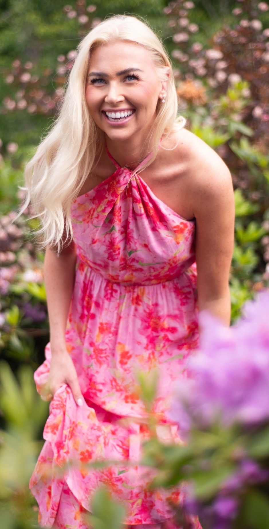 ANNA HALTERNECK DRESS - Bilde 2