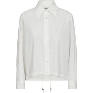 TRW-Petra drawstring shirt - HVIT