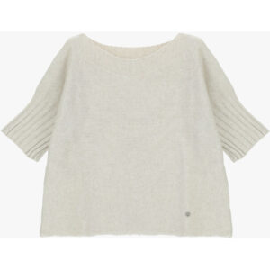 BOATNACK SWEATER BEIGE MELANGE