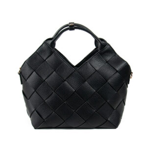Alternative view of Veske Stor flettet shopper - svart