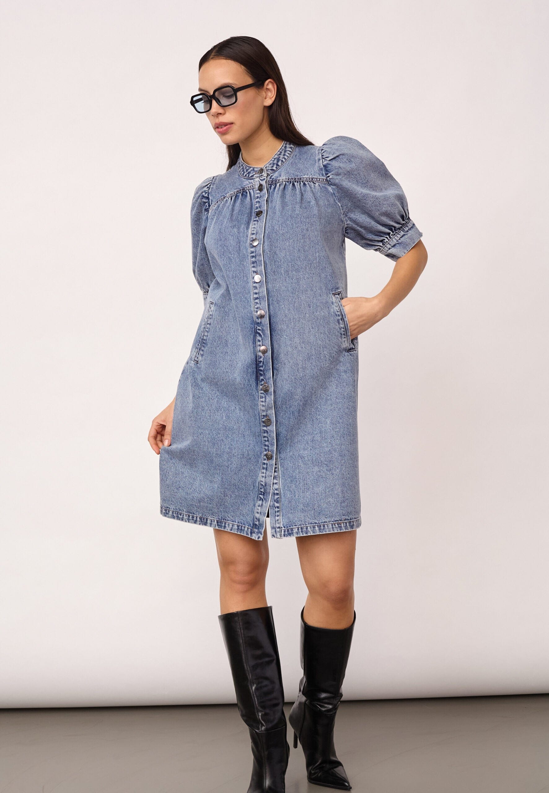 DENICA DENIM DRESS