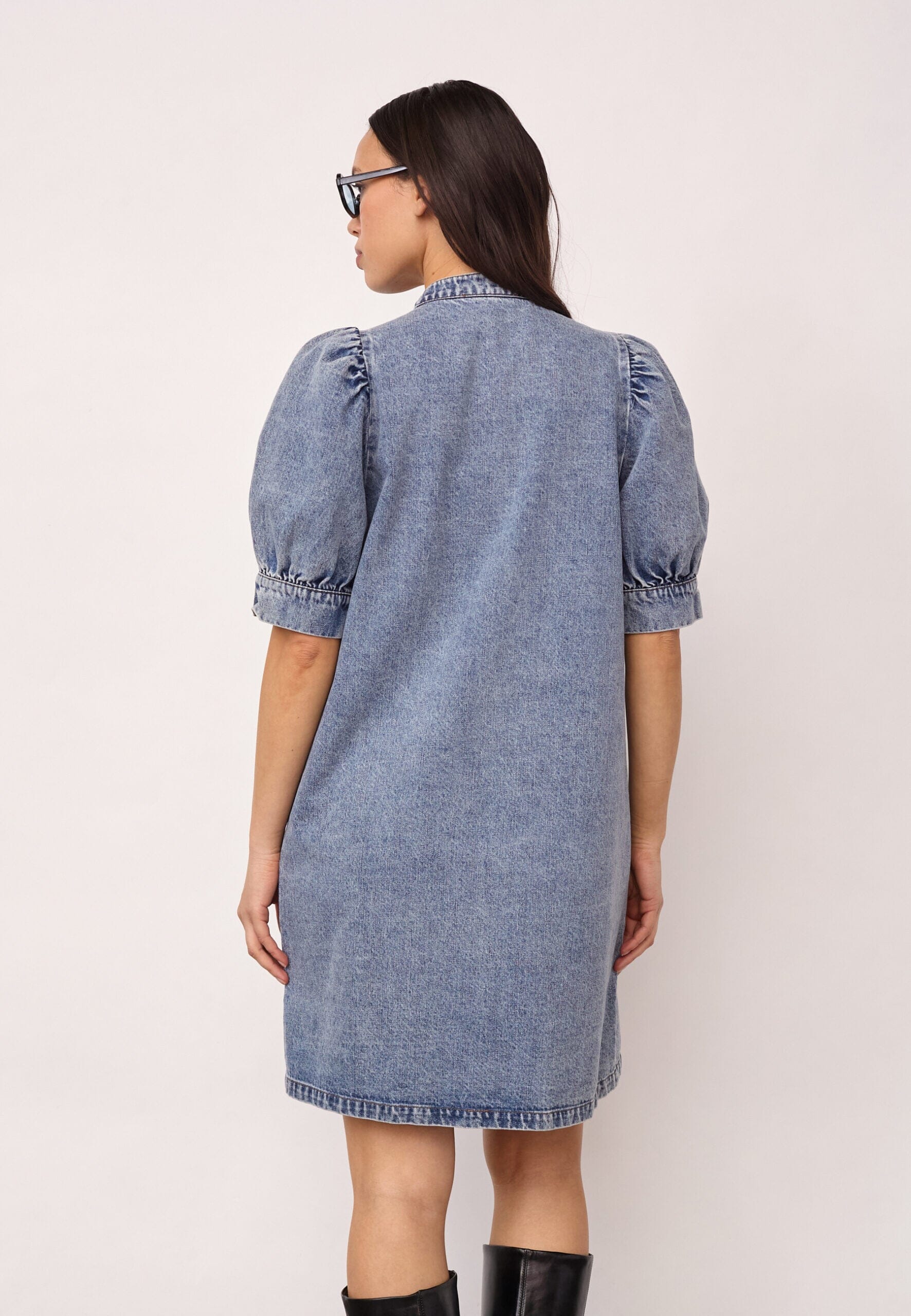 DENICA DENIM DRESS - Bilde 5